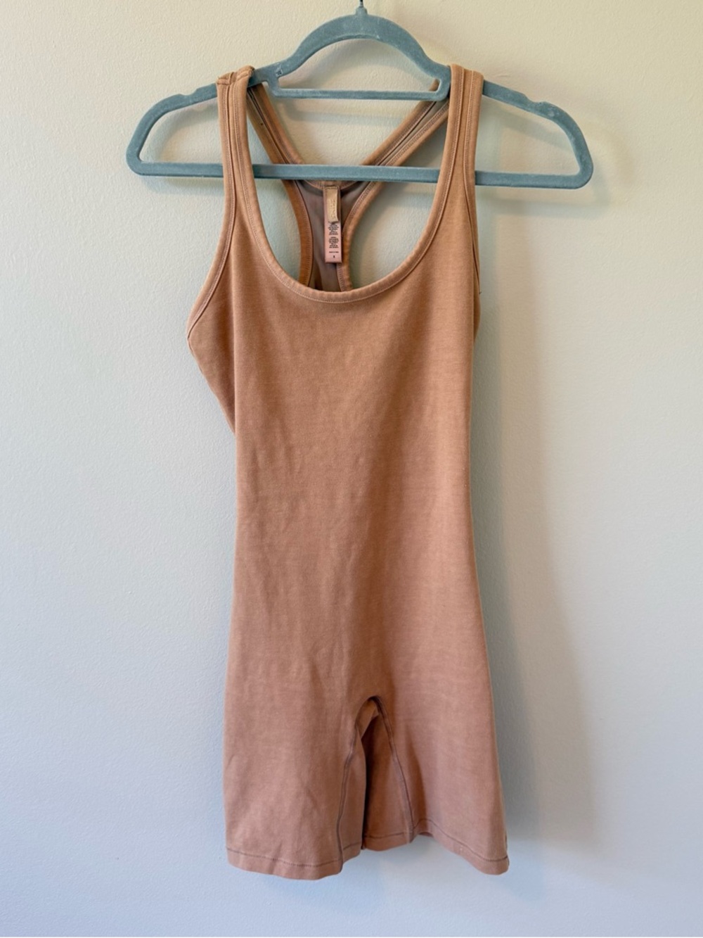 Skims tank mid thigh romper